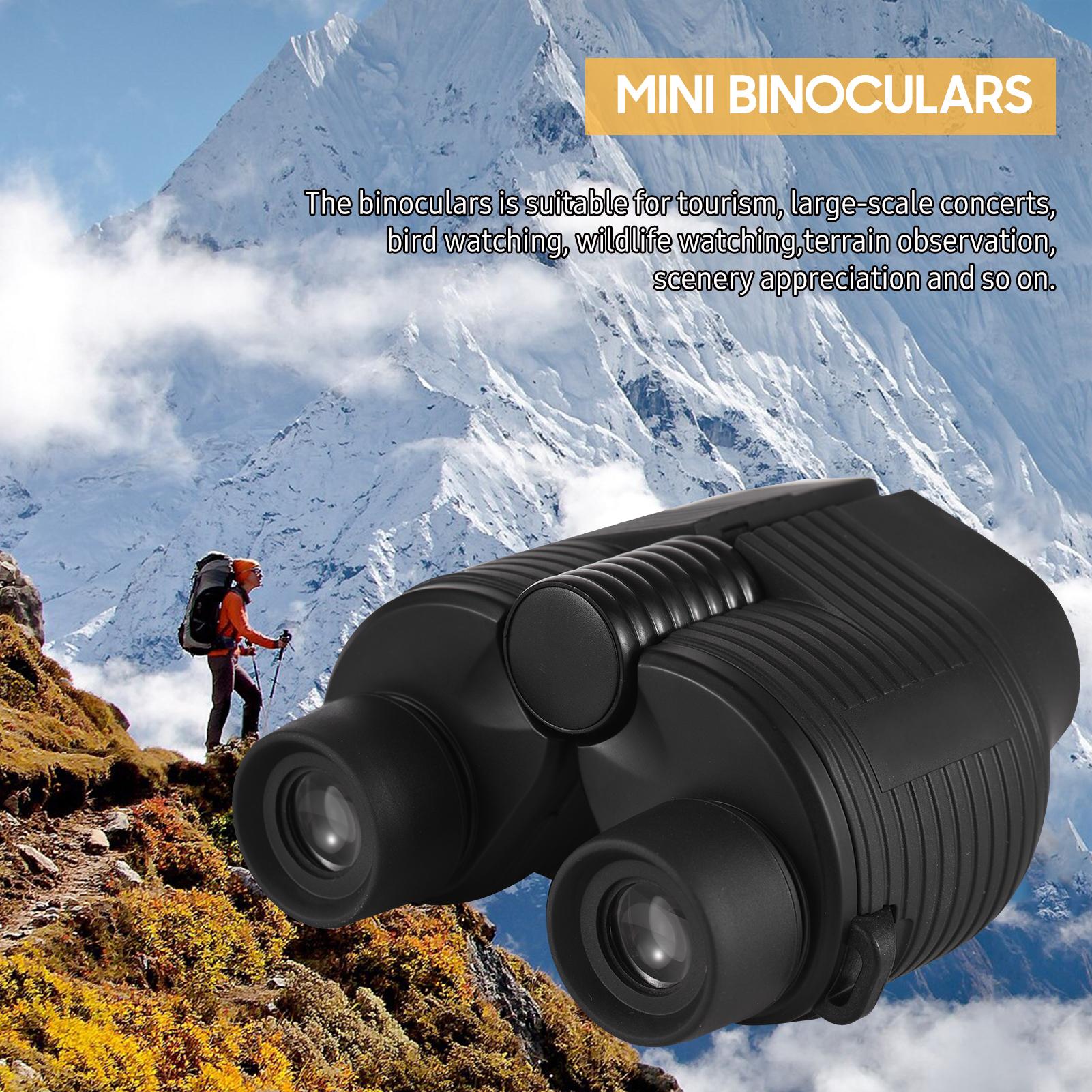 12x32 Mini Binoculars Auto Focus Binoculars for Adults and Kids with Weak Light Night View for Bird Watching Travel Concerts Hiking