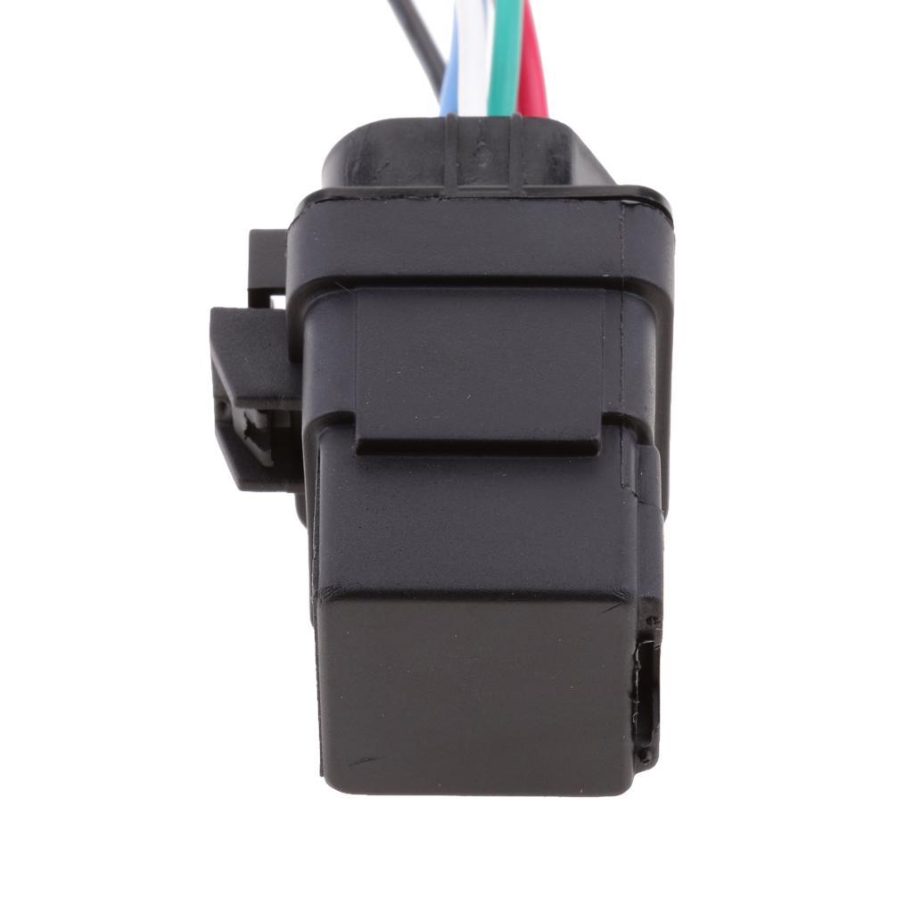 Waterproof Integrated Automobile 12V 40A 4PIN Auto Car Relay & Socket Holder