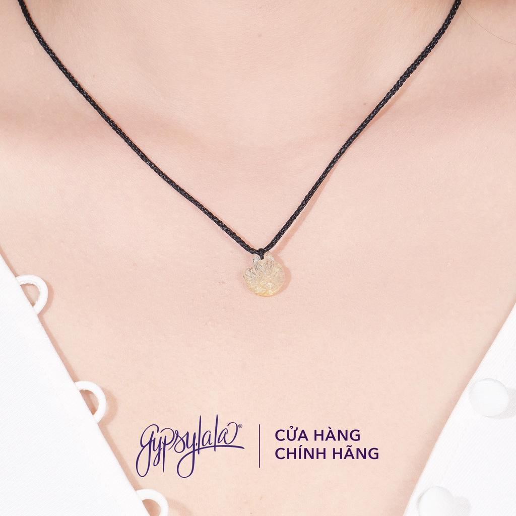 Dây chuyền Hồ Ly Thạch Anh Tóc Vàng - Nâu - Đen SP003819 Gypsy.lala
