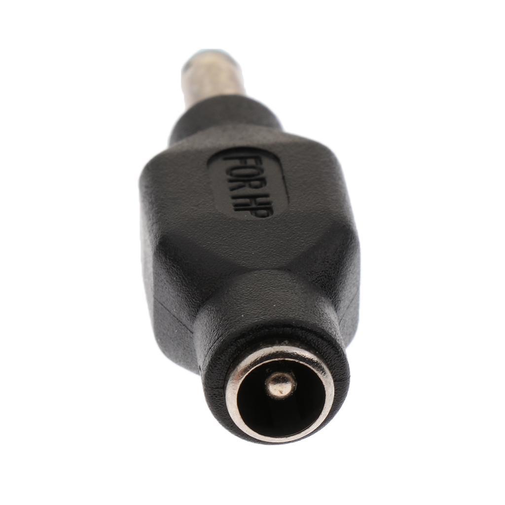 DC Power Adapter Plug 5.5x2.1mm Female to 4.5x3.0mm Male for HP Laptop Notebook