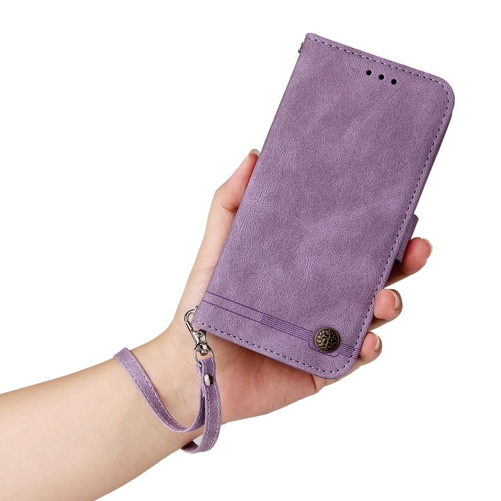 Ốp điện thoại da kiểu ví gập màu trơn cho Xiaomi Mi 11T Pro 11i 11X Pro Poco M3 F3 Pro F3 GT X3 NFC X3 GT 5G