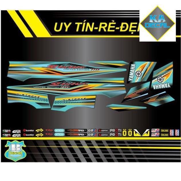 Tem rời Sirius xăng cơ V13 nhận đổi màu theo yêu cầu
