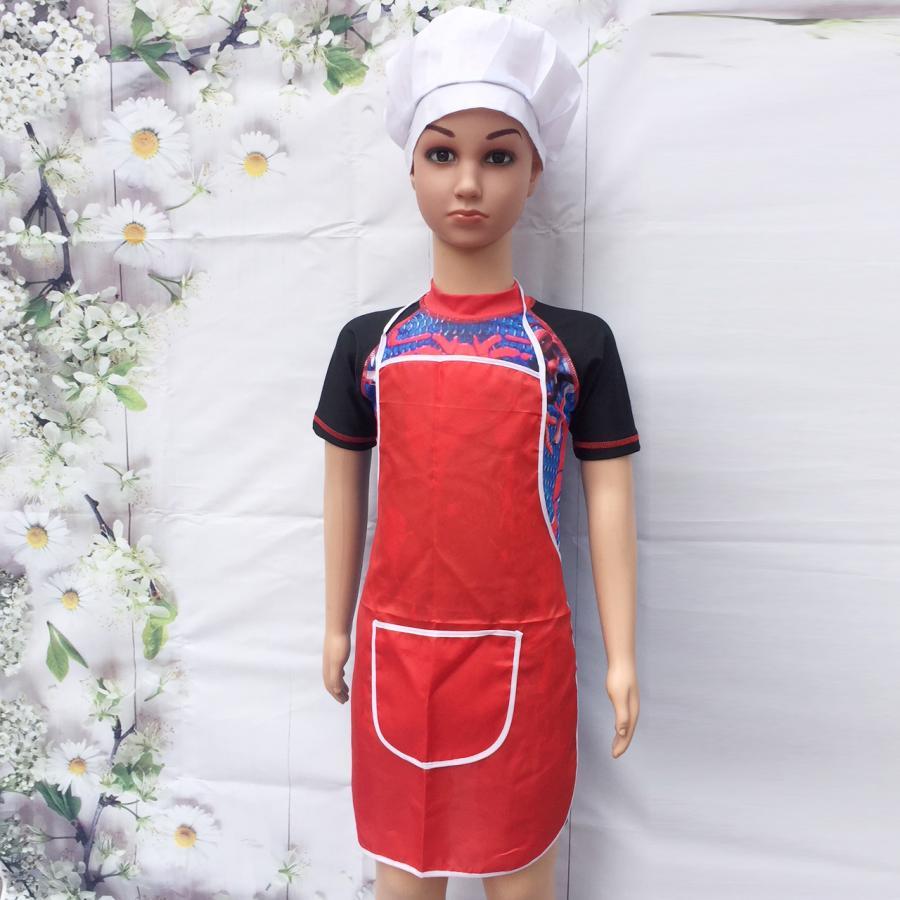 Bộ tạp dề + mũ nấu ăn dành cho bé