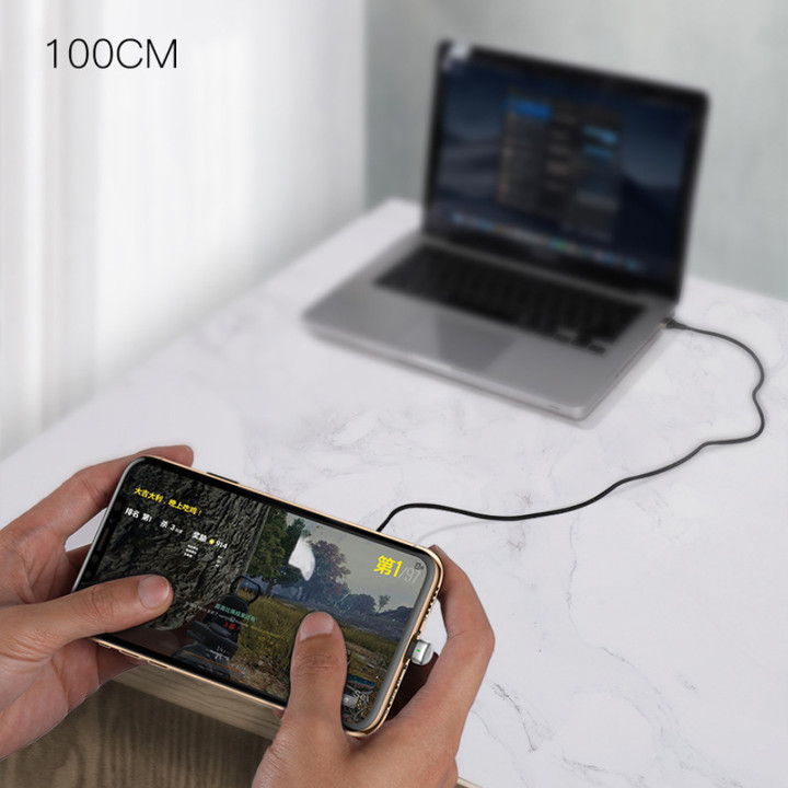 Cáp sạc nhanh Lightning cho Iphone Baseus CALUX-A01 (1m) - Hàng Nhập Khẩu