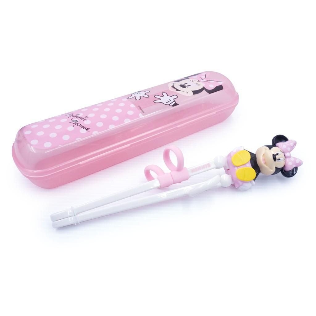 Đũa tập ăn 3D Disney kèm hộp đựng tiện lợi cho bé