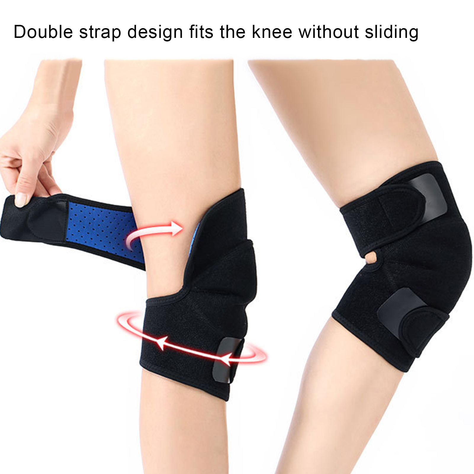 Đai quấn hỗ trợ khớp gối từ tính Safety Magnet Knee Brace Belts for Daily Use