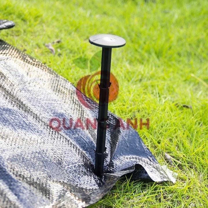 10 Đinh Ghim Màng Phủ Nông Nghiệp Chống Cỏ - Đinh Nhựa Ghim Bạt Phủ Giữ Ẩm