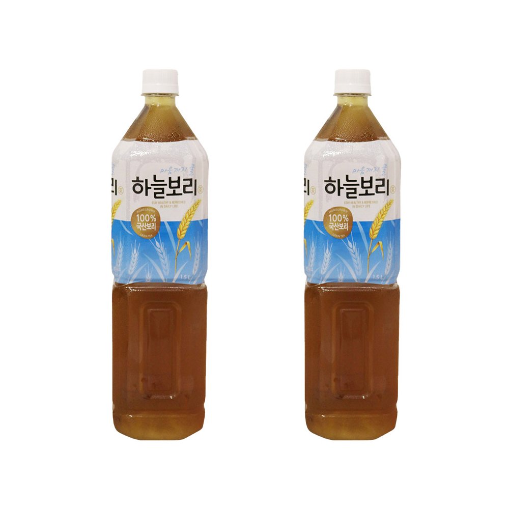 Combo 2 Chai Nước Trà Lúa Mạch WoongJin - Nhập Khẩu Hàn Quốc