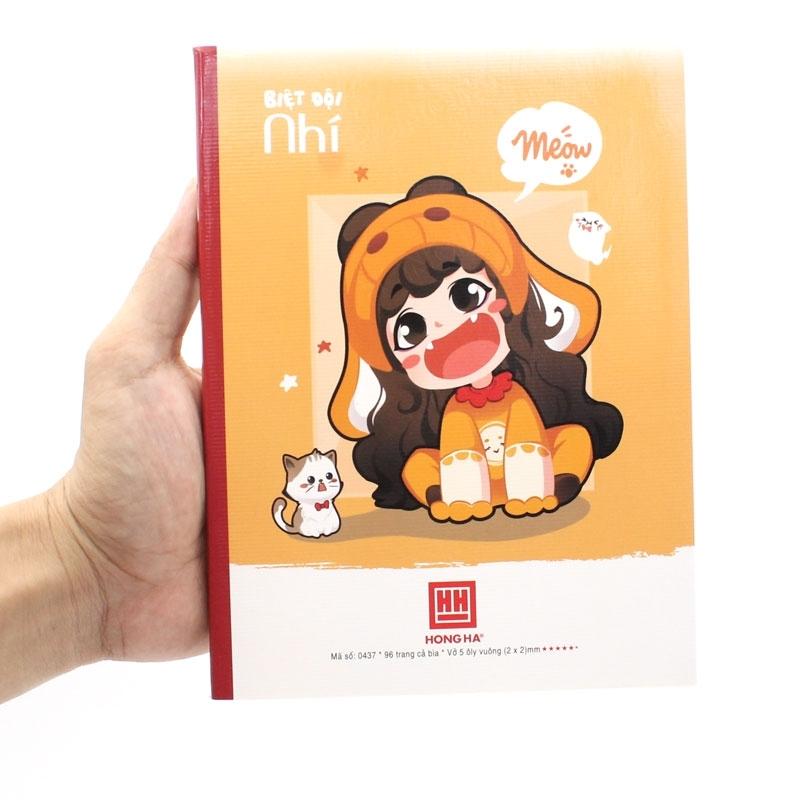 Vở Class Biệt Đội Nhí - 5 Ô Ly 96 Trang - Hồng Hà 0437