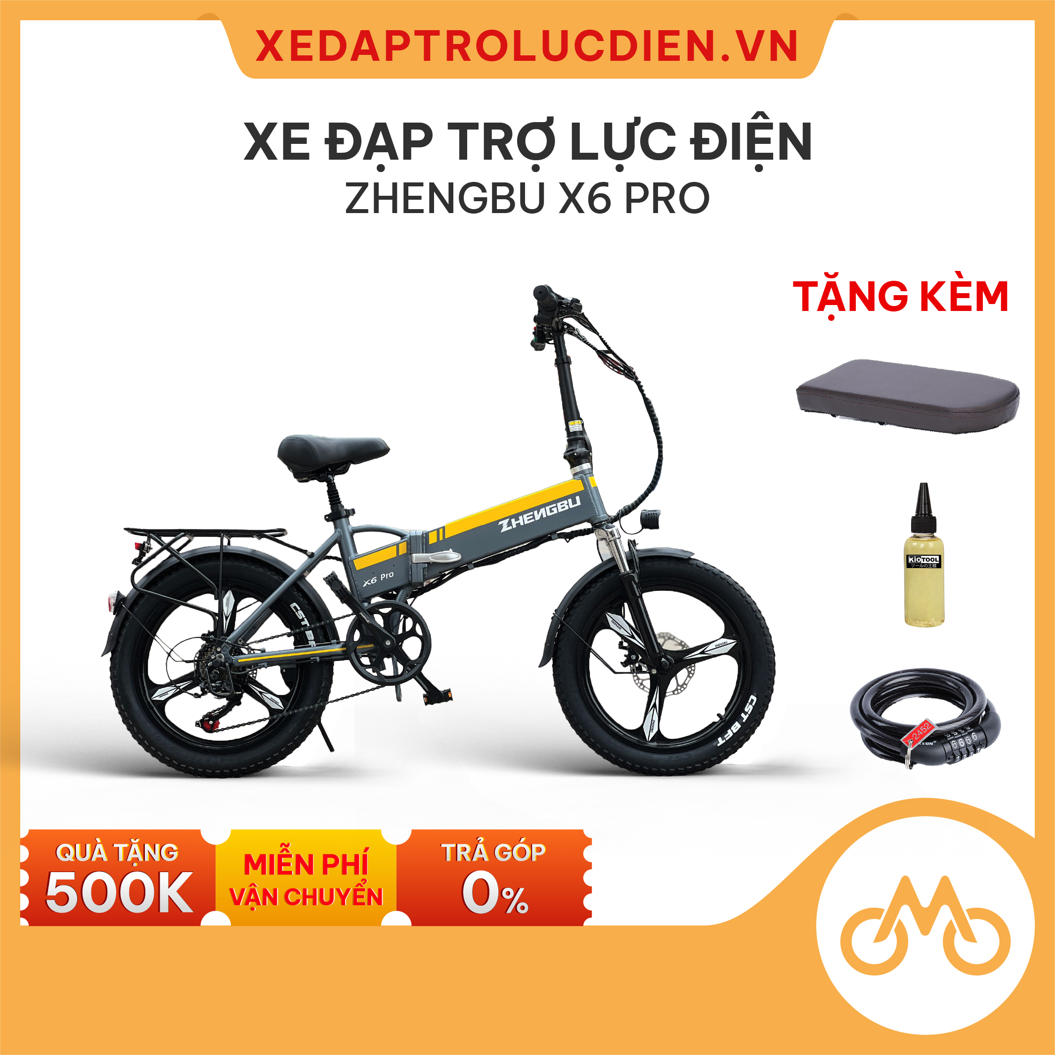 Xe đạp trợ lực điện Zhengbu X6 Pro Giá – Ưu đãi – Dịch vụ tốt nhất