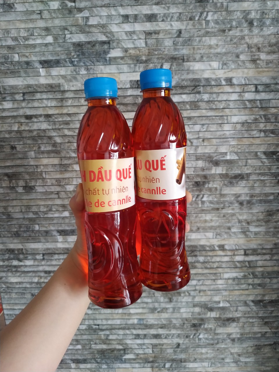 Tinh dầu quế lau nhà, chai 500ml