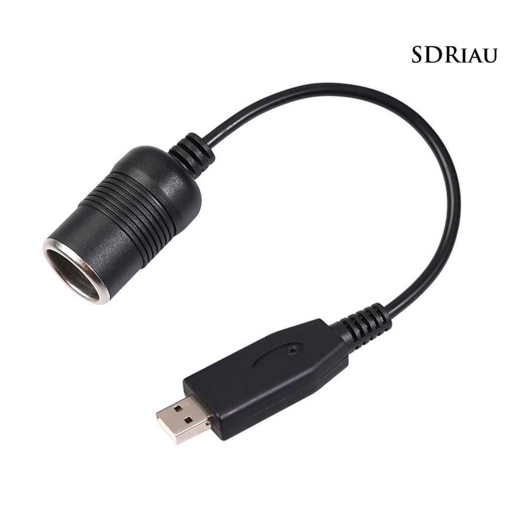 Đầu Chuyển Đổi Cổng Usb 5v Sang 12v Cho Xe Hơi Tiện Dụng