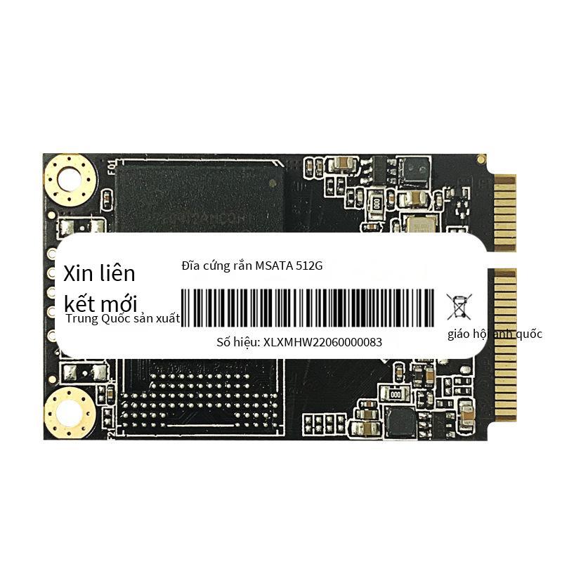 Phong cách mới nhất MSATA ssd ổ cứng thể rắn msata3 1t 256g máy tính xách tay ổ cứng máy tính để bàn 512G 2T