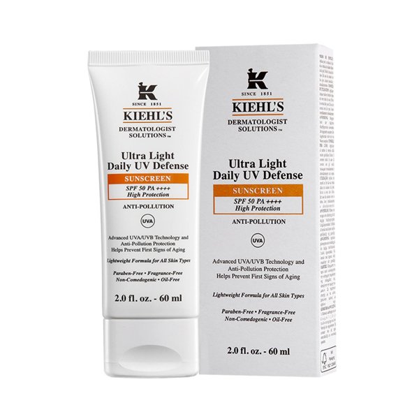 Kiehl's Ultra Light Uv Defense Spf 50+ - Kem Chống Nắng Hàng Ngày