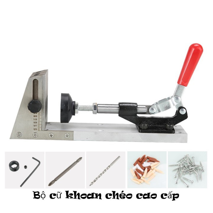Bộ cữ khoan chéo 3 lỗ