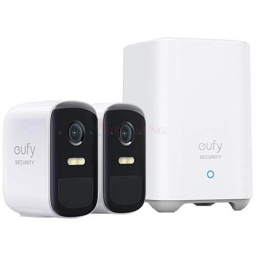 Camera quan sát Eufy Cam 2C Pro 2 Kit 2K T8861 - Hàng chính hãng