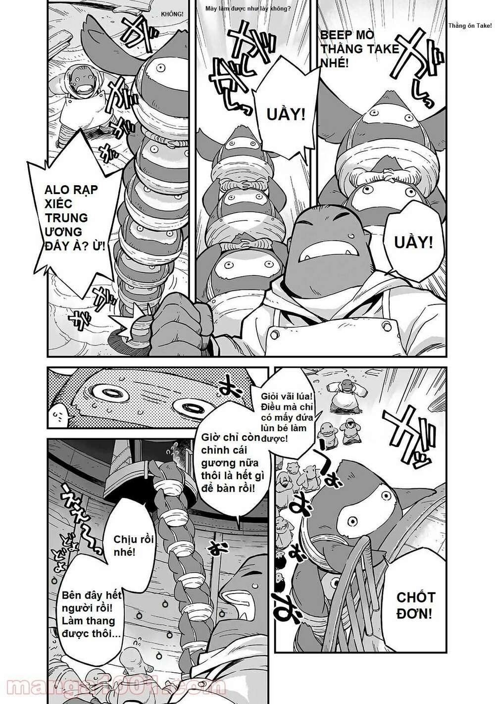 ngay cả khi hậu tận thế, thật hạnh phúc vẫn còn được sống... chapter 17.2 4