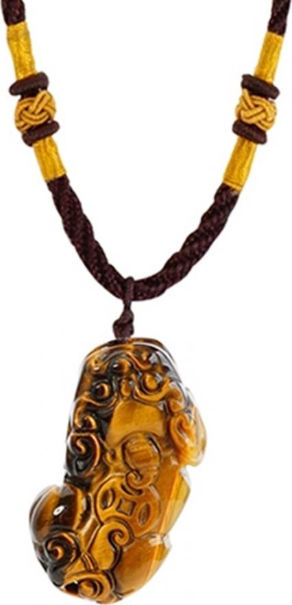Mặt Dây Chuyền Tỳ Hưu Opal Tự Nhiên Tặng Dây Đeo 45CM