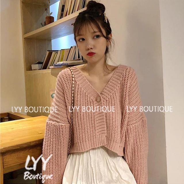 Áo cardigan len thừng dáng ngắn freesize nhiều màu