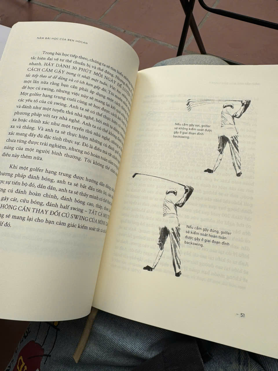 (Bìa cứng) NĂM BÀI HỌC CỦA BEN HOGAN - William Ben Hogan – Trạm Đọc - Alpha Books