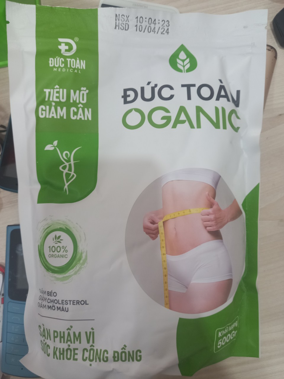 Bột Ngũ Cốc Giảm Cân Tiêu Mỡ Đức Toàn Organic