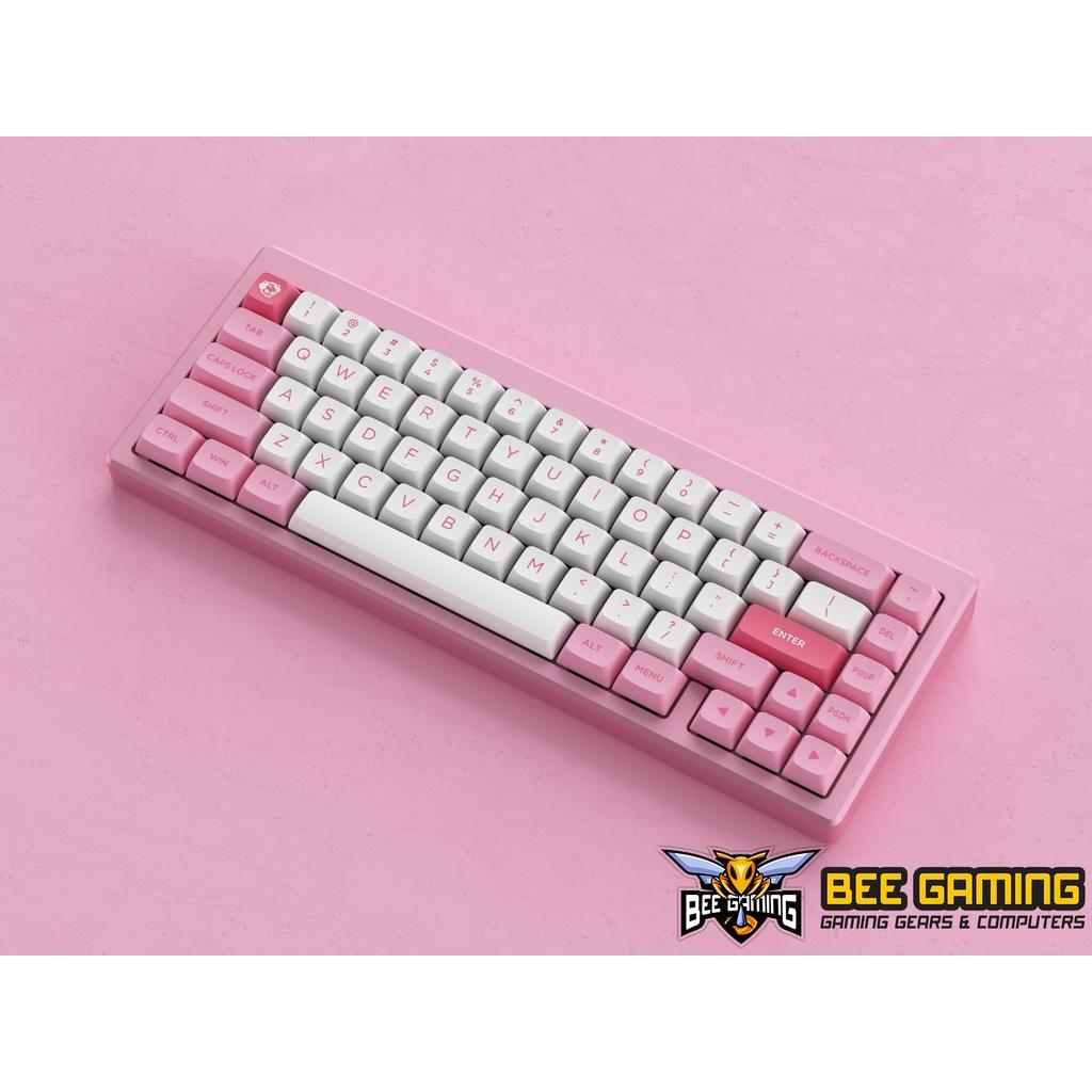 Bộ keycap chính hãng AKKO - Prunus Lannesiana (PBT Double Shot / ASA-Low Profile / 155 nút)