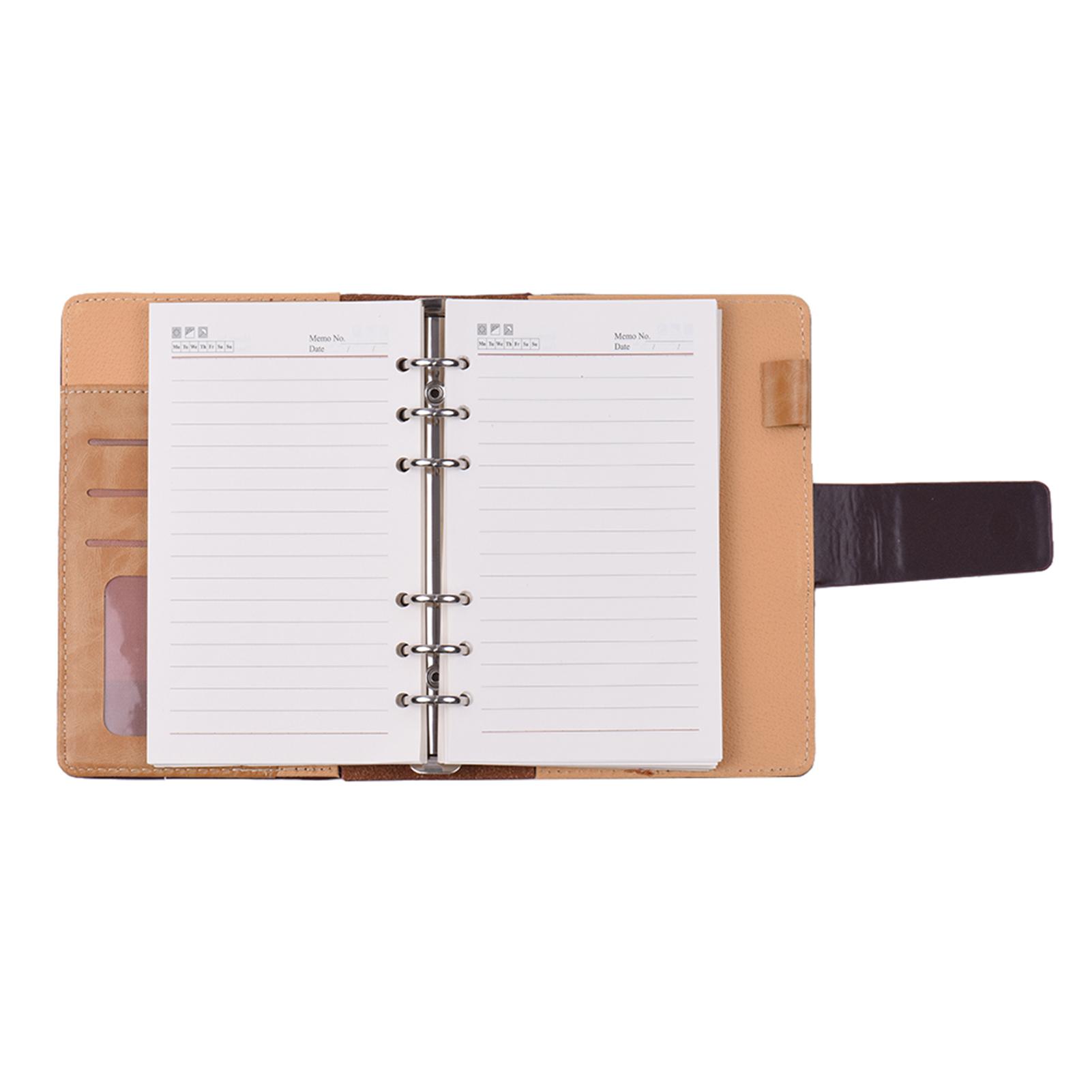 Sổ tay A6 xoắn ốc lá rời cho văn phòng phẩm