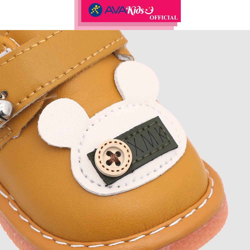 Giày tập đi cho bé Á Châu Avakids AC31 màu cam