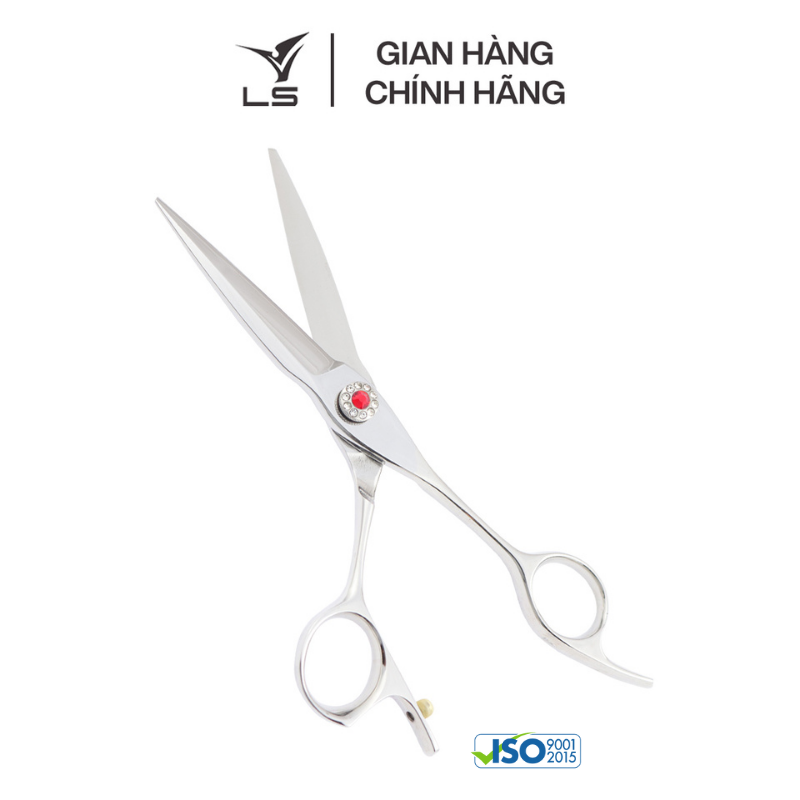 Kéo chuốt tóc LS sword cong offset vênh đỡ ngón cố định PSW