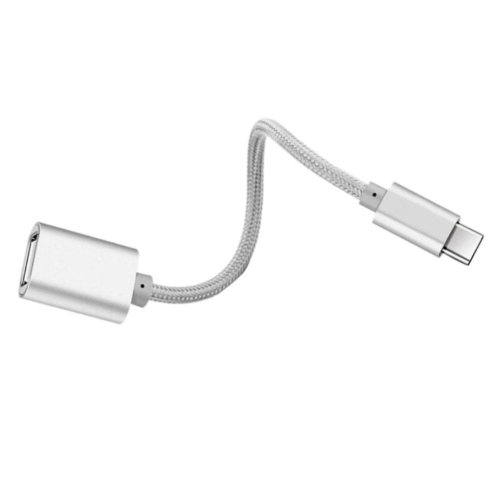 Portable USB Type  To Type  Cable Adapter OTG Data Sync Cable