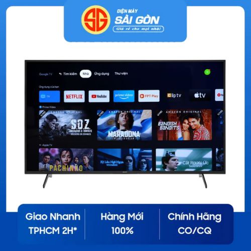 Google Tivi Sony 4K 65 inch KD-65X75K - Hàng chính hãng