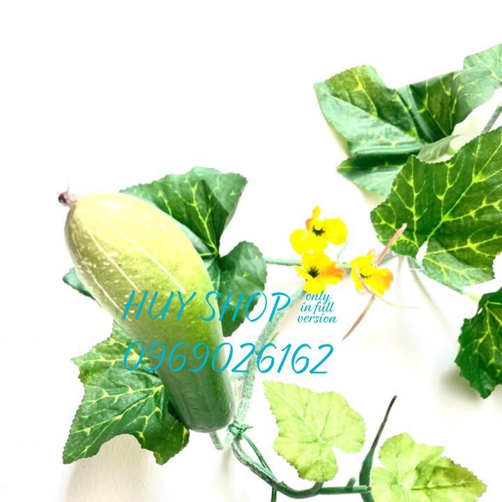 DÂY TRÁI NHÂN TẠO - DÂY TRÁI DƯA LEO TRANG TRÍ NHÀ CỬA