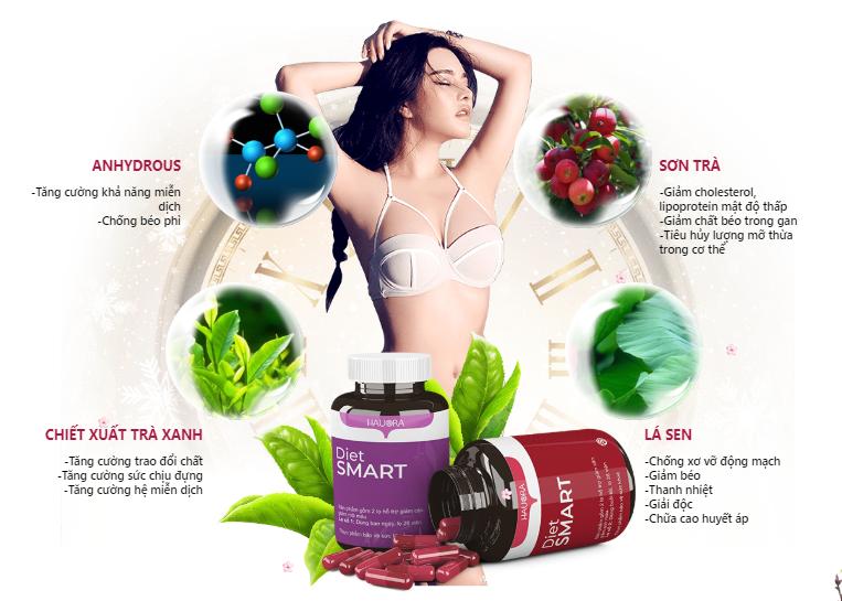 Bộ Thảo Mộc hỗ trợ Giảm Cân Ngày Và Đêm Diet Smart Hauora