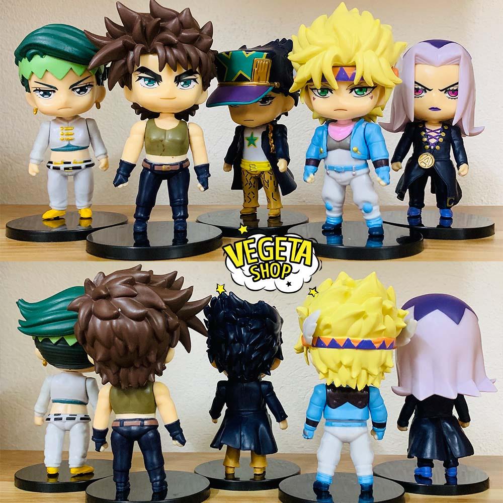 Mô hình JoJo's Bizarre Adventure - Joseph Joestar Caesar Zeppeli Rohan Kishibe Jotaro Kujo Leone Abbacchio - Cao 10~12cm