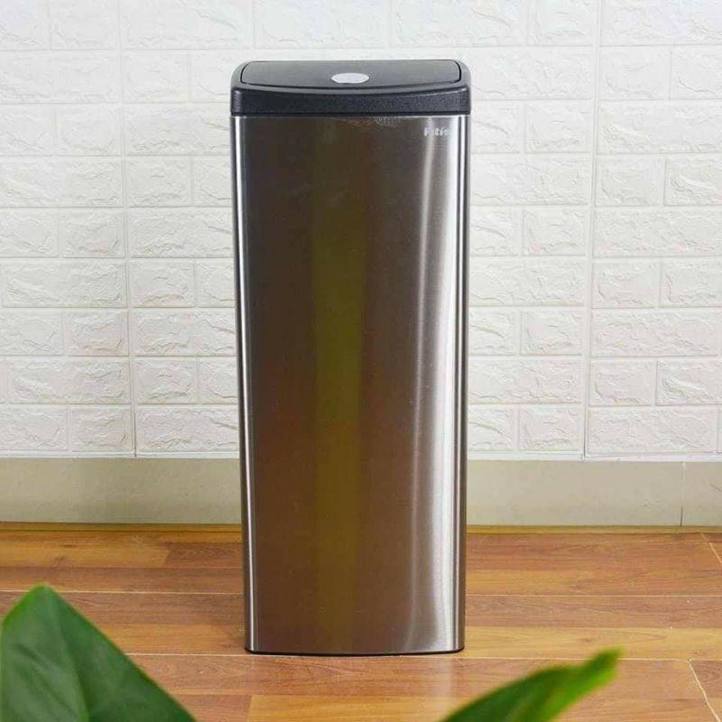 Thùng rác inox nhấn nút 22l cao cấp