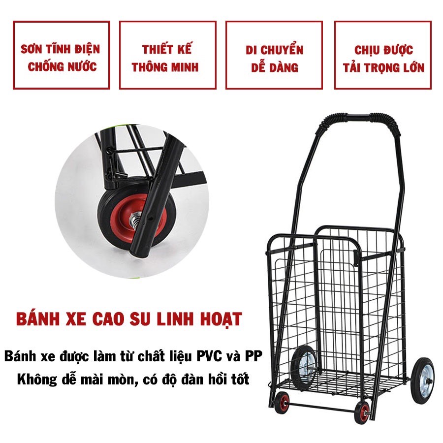 Xe Kéo Đi Chợ Đa Năng đa năng