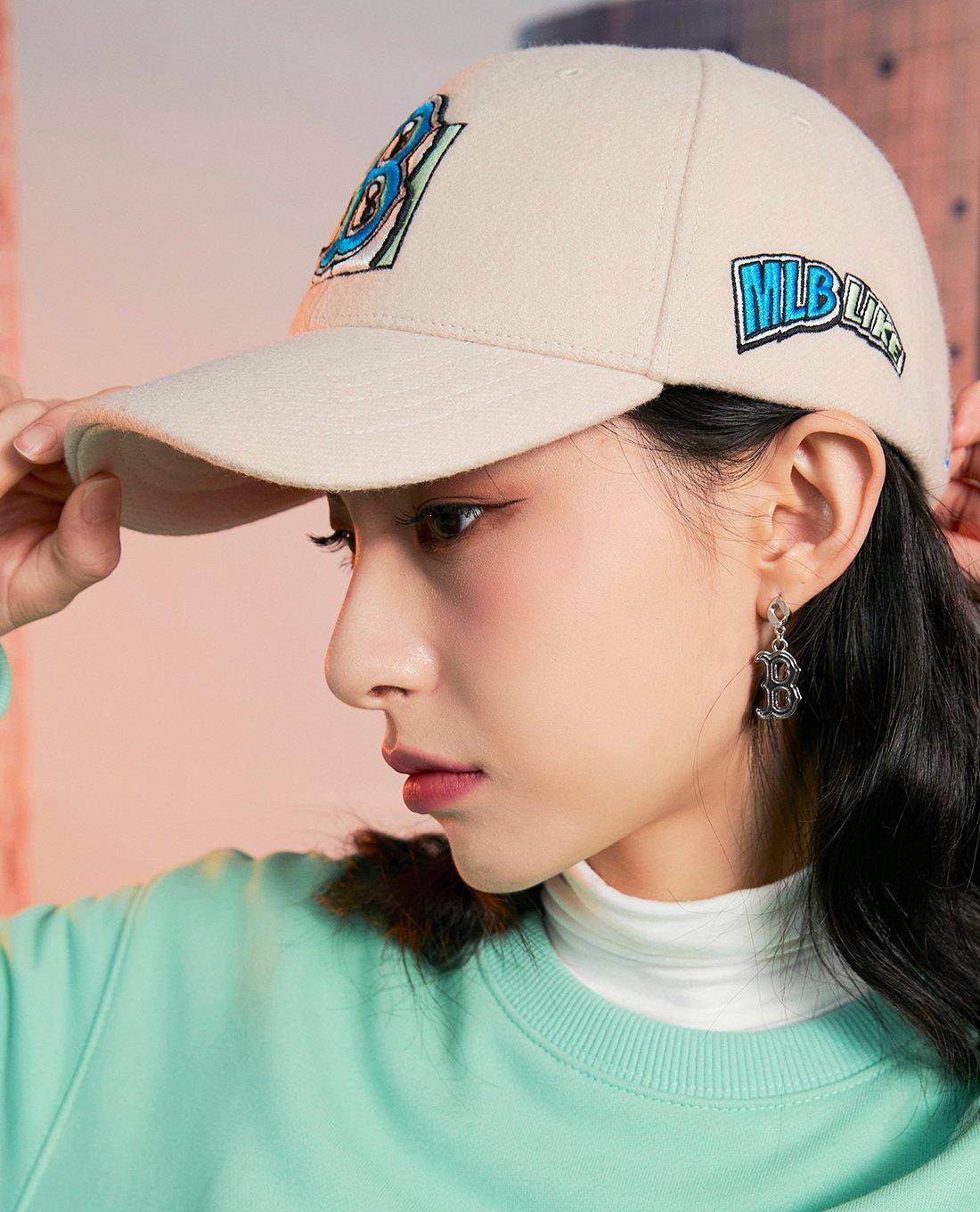 MLB - Nón bóng chày unisex Like Cartoon Wool Structured 3ACPL0426