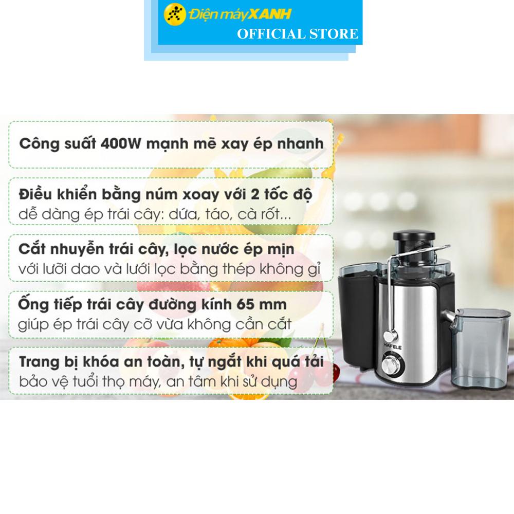 Máy ép trái cây Hafele GS-353 (535.43.086) - Hàng chính hãng