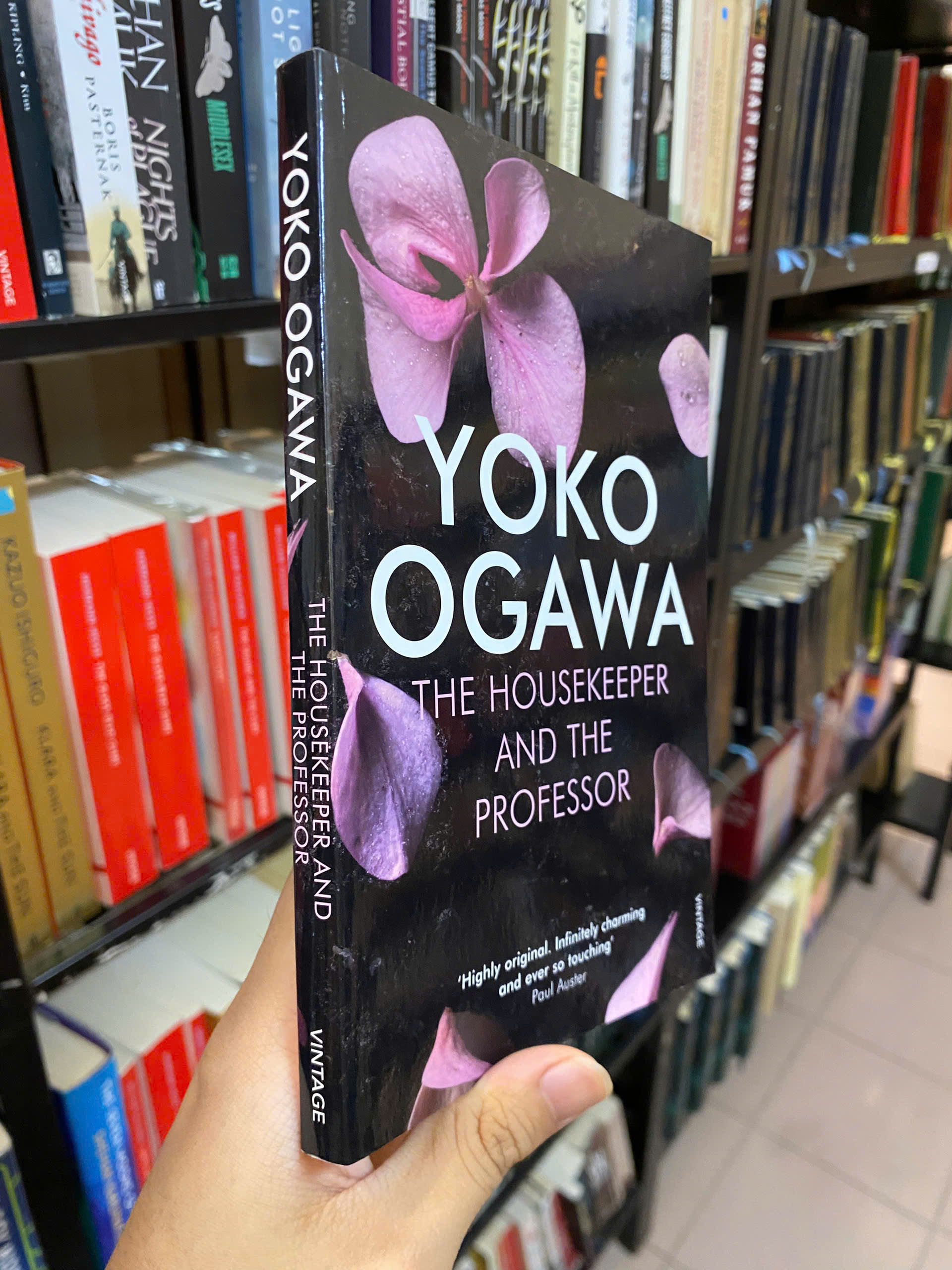 Sách - The Housekeeper and the Professor by Yoko Ogawa - Tiểu thuyết tiếng Anh / Novel / English Fiction