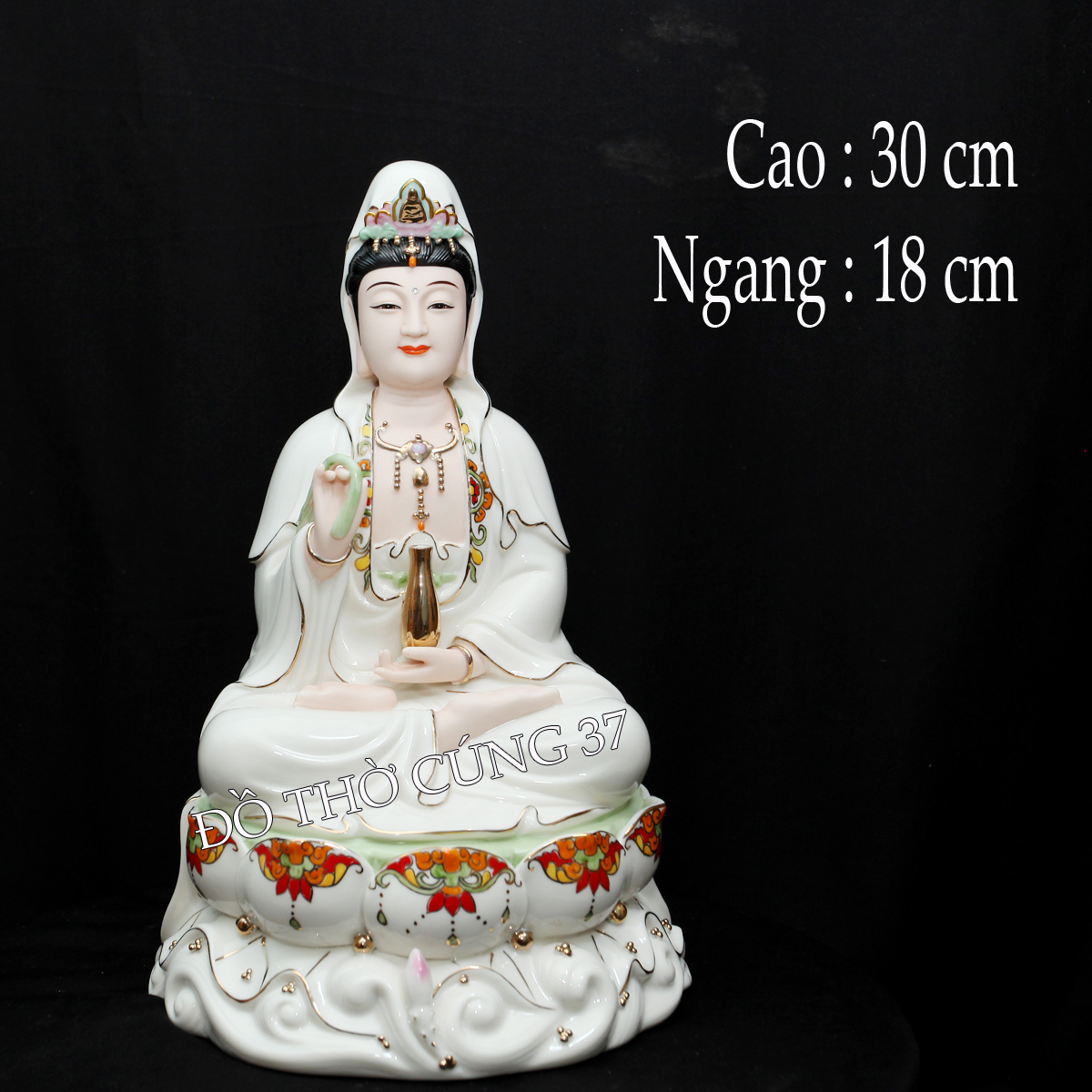 TƯỢNG QUAN ÂM MEN SỨ CAO CẤP