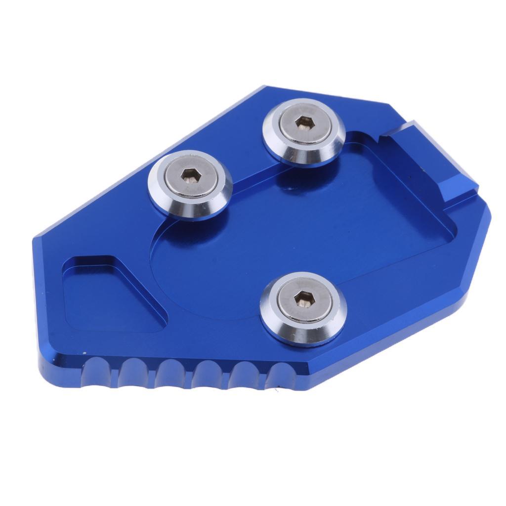 Blue Heavy Duty Motorbike Kickstand Stand Extension Plate for CB1000R
