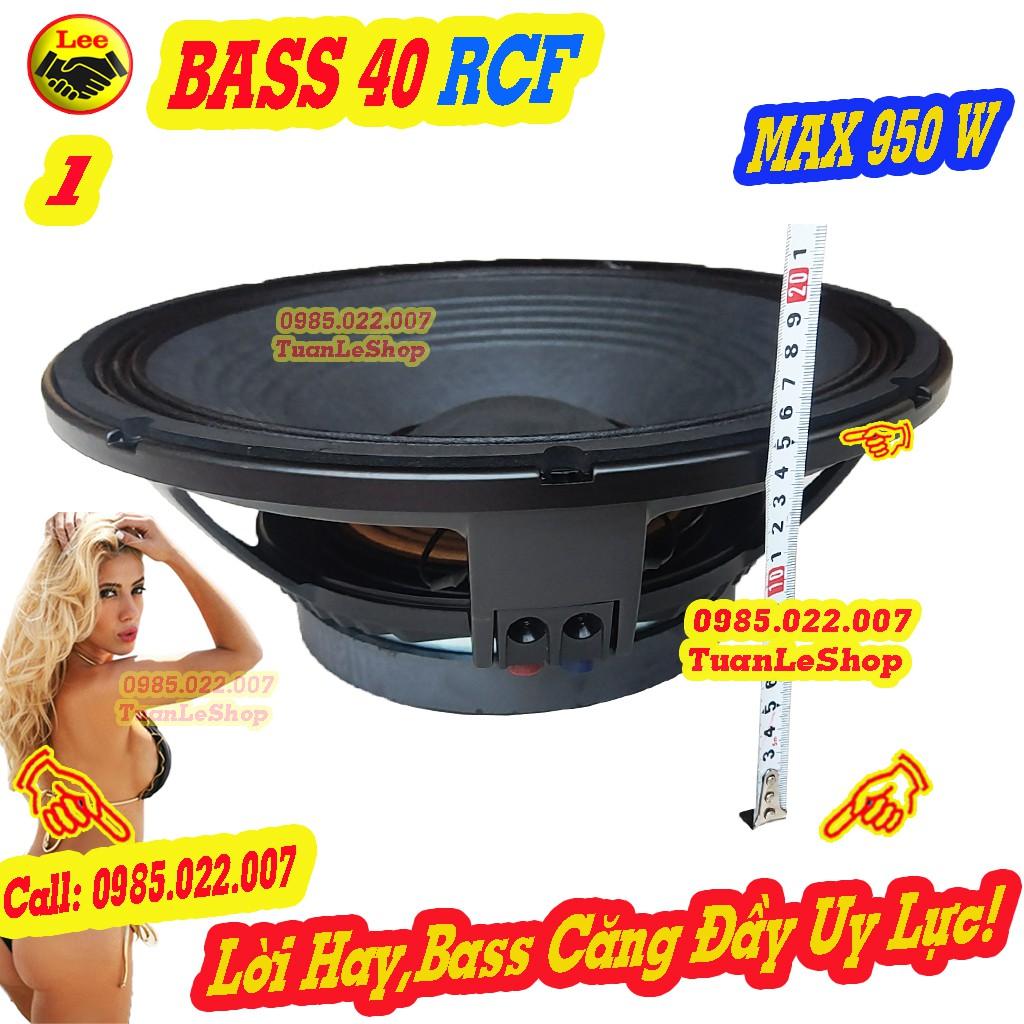 02 LOA BASS 40 TỪ 220 COIL 100 RCF -LOA 4 TẤC – GIÁ 02 CỦ LOA RỜI