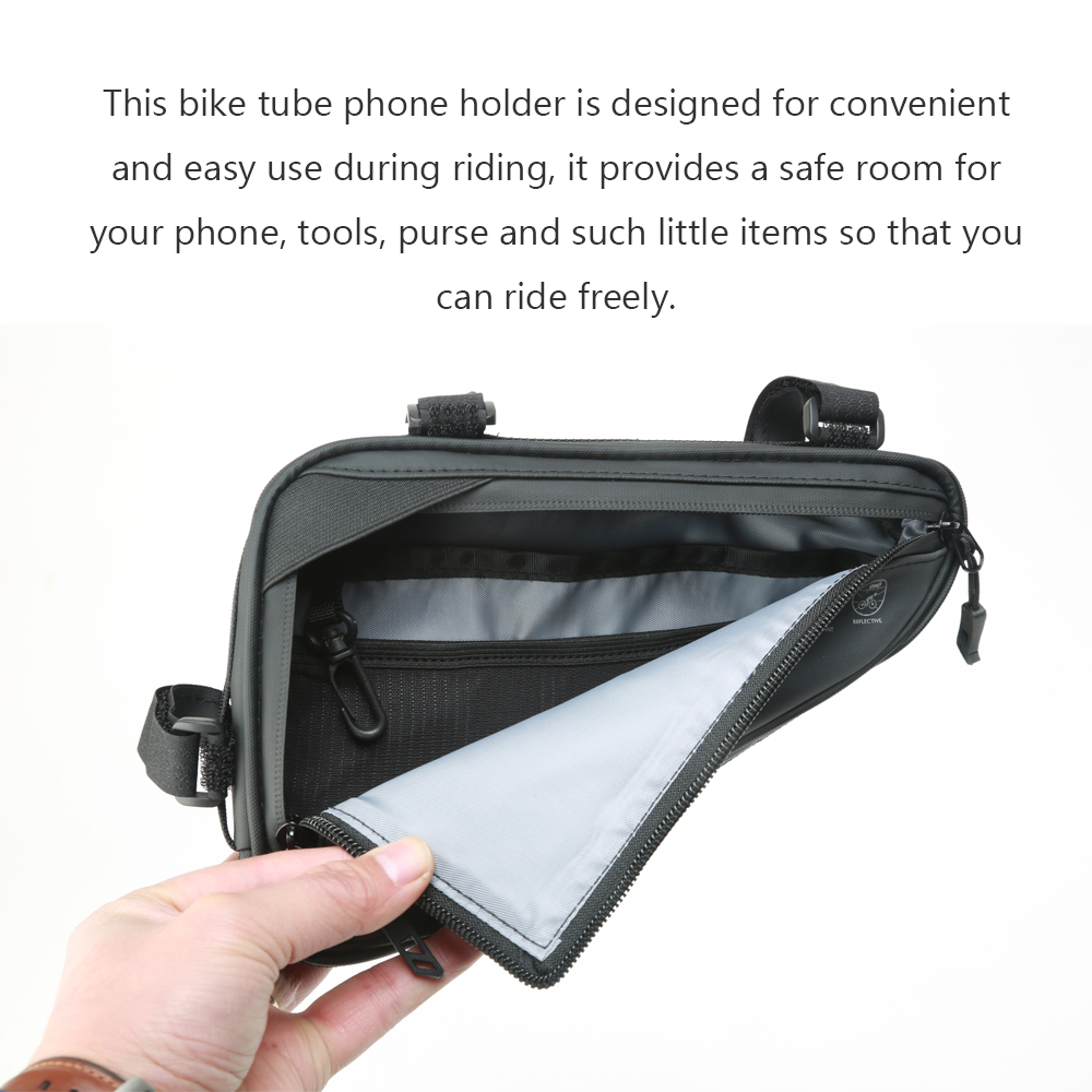 Túi đựng Pannier gắn dưới khung trước xe đạp