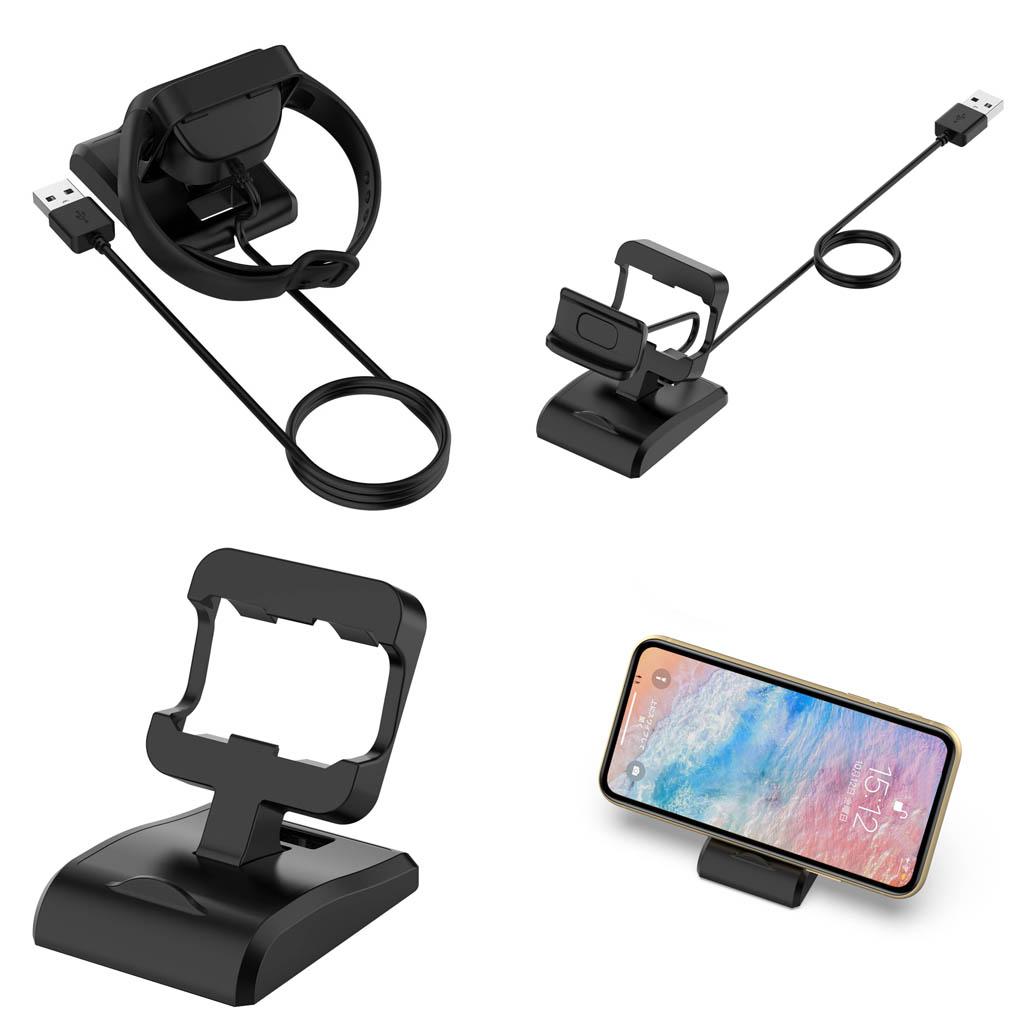 Smart Watch Desk Mount Charging Stand Cradle Phone Holder For Samsung Galaxy Fit SM-R370