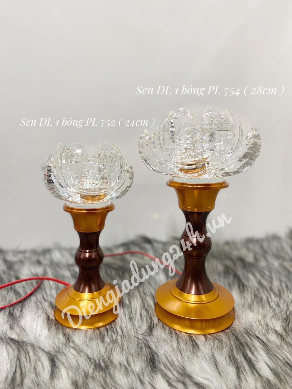 ĐÈN THỜ PHA LÊ CAO CẤP 752 1 CẶP