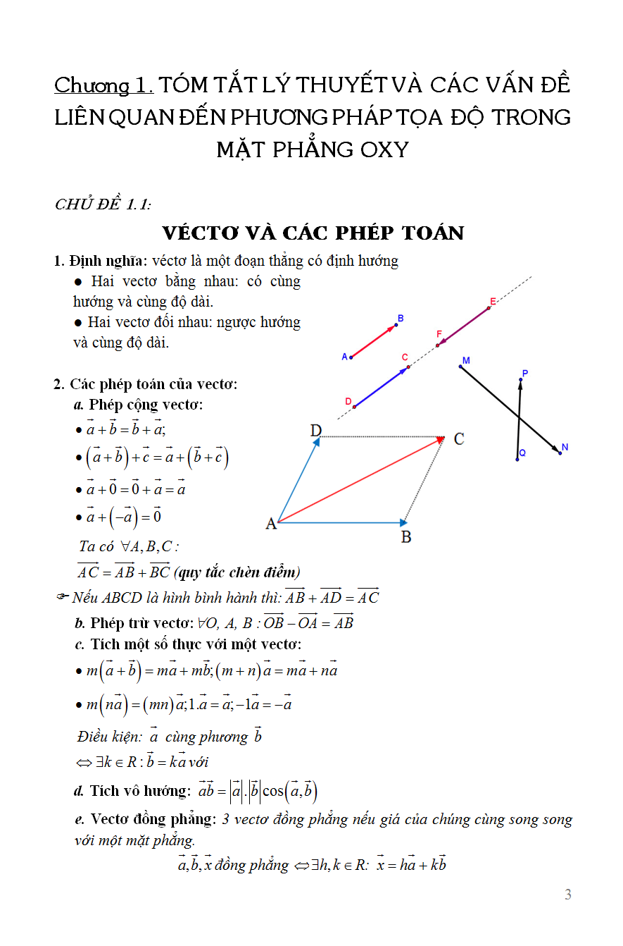 Phát Triển Tư Duy Khoa Học Và Sáng Tạo Giải Toán Hình Học Tọa Độ Phẳng OXY - KV