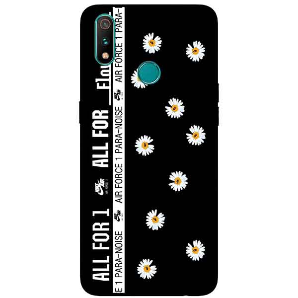 Ốp Lưng in cho Realme 3 Mẫu Hoa Cúc x Air - Hàng Chính Hãng