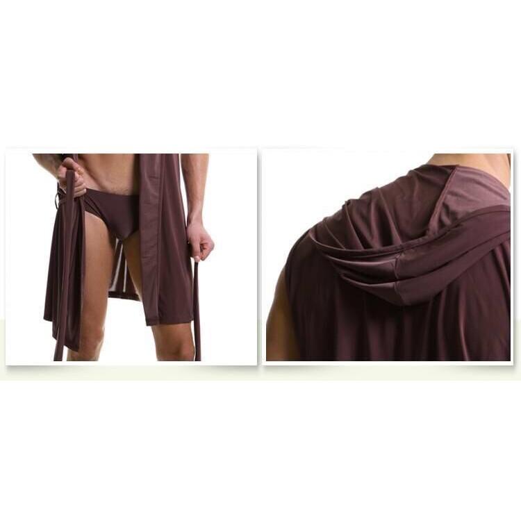 ÁO CHOÀNG NGỦ NAM - THUN LẠNH Mặc Siêu Mát - Siêu Sexy