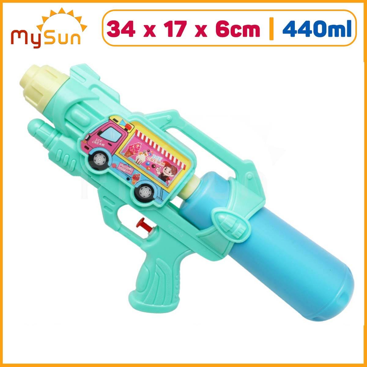 Súng bắn phun nước đồ trẻ em chơi áp lực cao ngoài trời cho bé MySun
