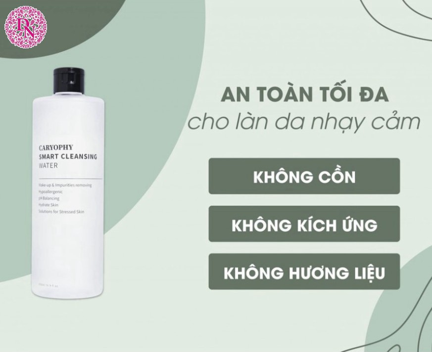 Nước Tẩy Trang Làm Sạch Da Caryophy Smart Cleansing Water Chai 60ml